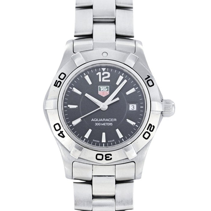TAG Heuer Aquaracer WAF1410.BA0823 Black Dial 300M Women's Stainless Steel Watch