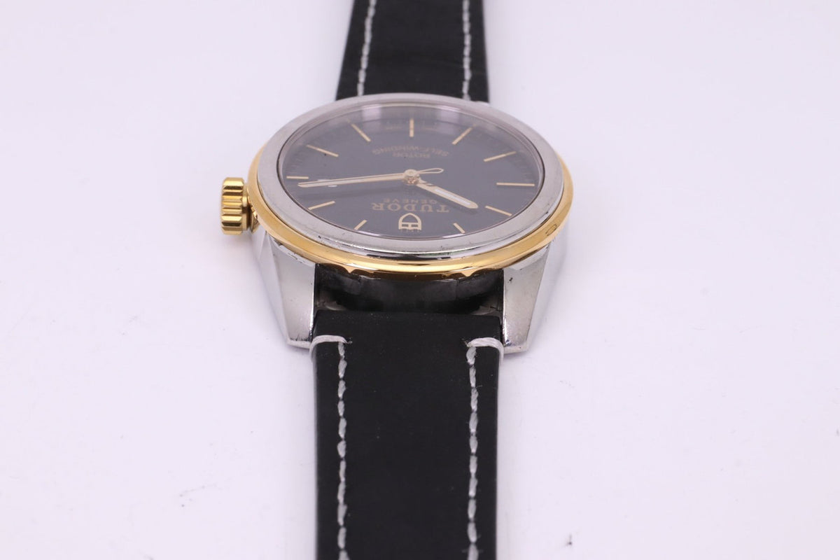Tudor Glamour Date+Day 39mm Ref. 56003 Black Gilt Dial Custom / Aftermarket Part