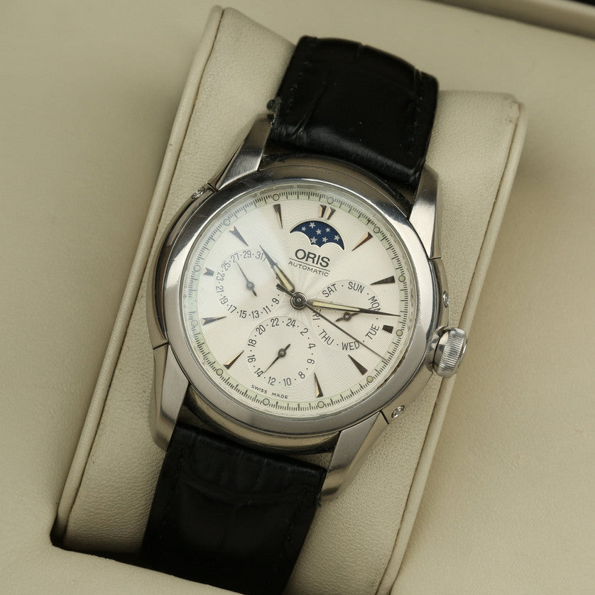 Oris Artelier Moon Phase 7546 Automatic Swiss Watch
