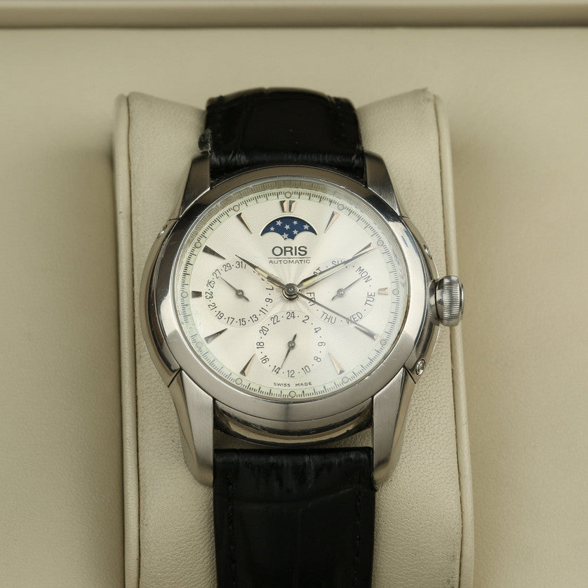 Oris Artelier Moon Phase 7546 Automatic Swiss Watch
