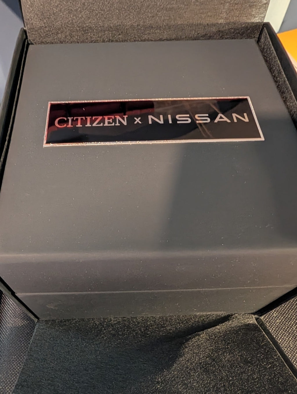 Citizen Attesa AT8185-97E Nissan Fairlady Z Blue Eco-Drive Titanium