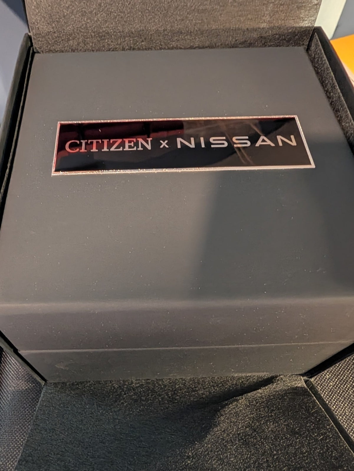 Citizen Attesa AT8185-97E Nissan Fairlady Z Blue Eco-Drive Titanium