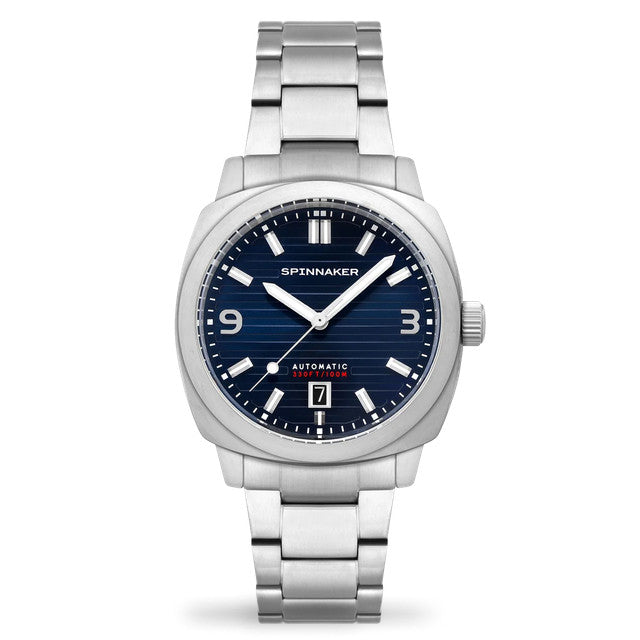 Automatic Spinnaker Hull Automatic Riviera Aegean Blue Watch New in BOX