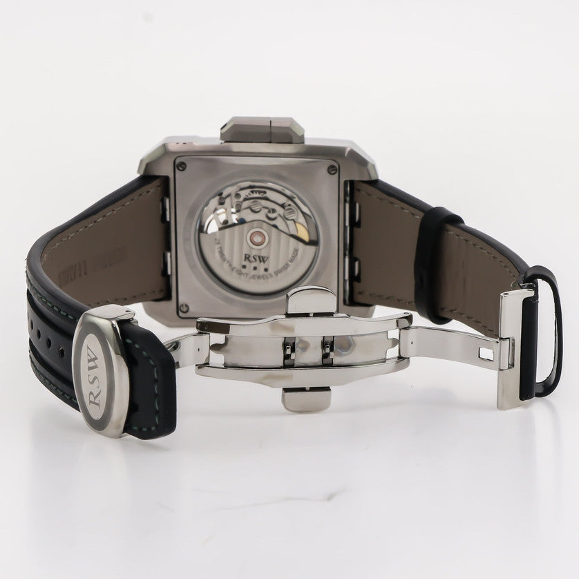 RSWA152OH-SL-12 Swiss Made RSW Cross Road Open Heart Automatic watch