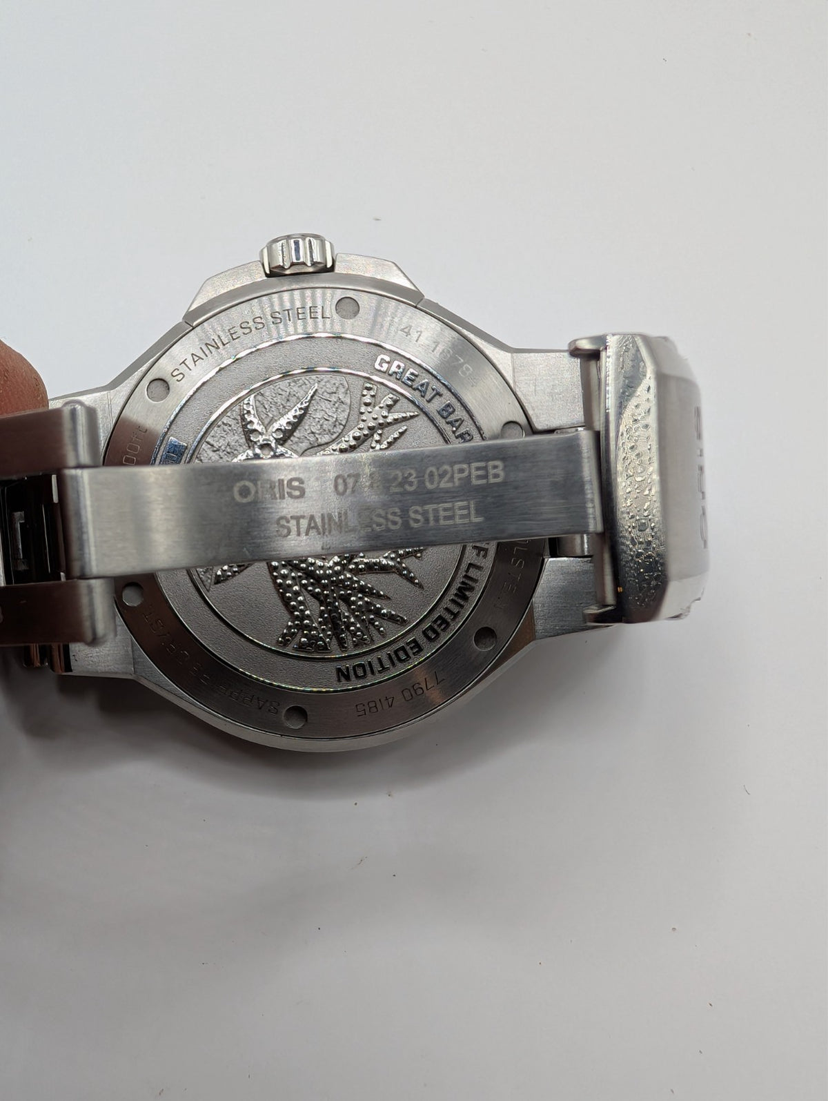 oris great Barrier Reef Limited Edition IV