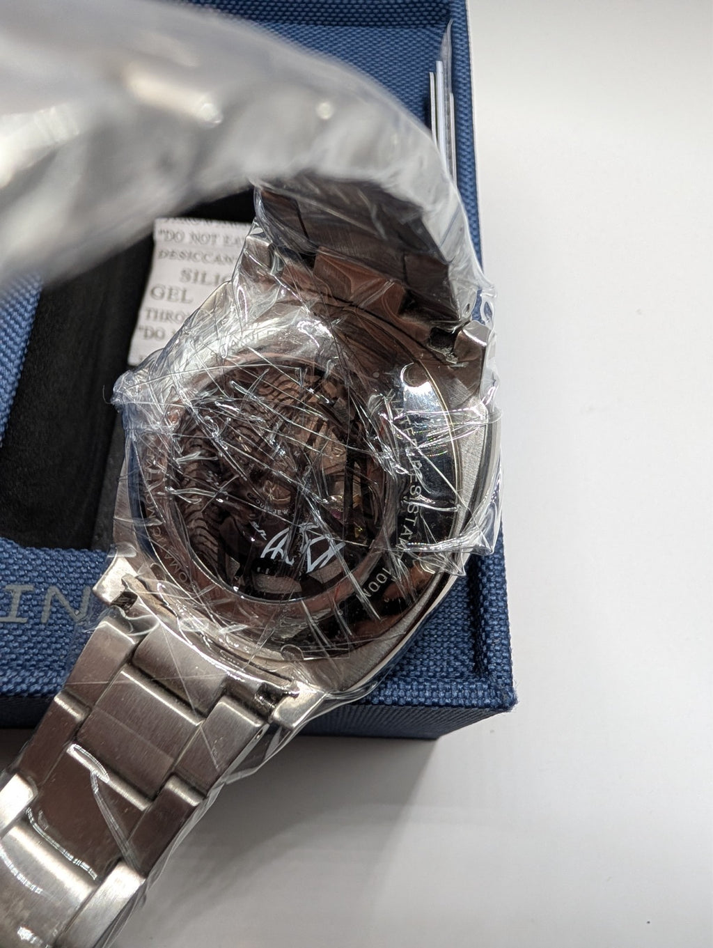 Automatic Spinnaker Hull Automatic Riviera Aegean Blue Watch New in BOX