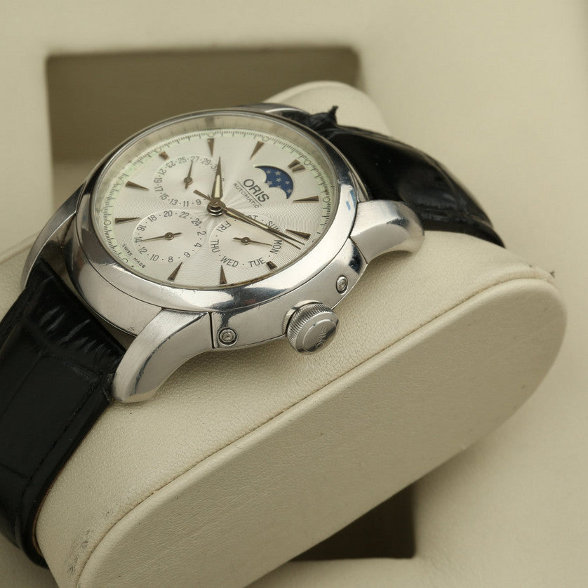 Oris Artelier Moon Phase 7546 Automatic Swiss Watch
