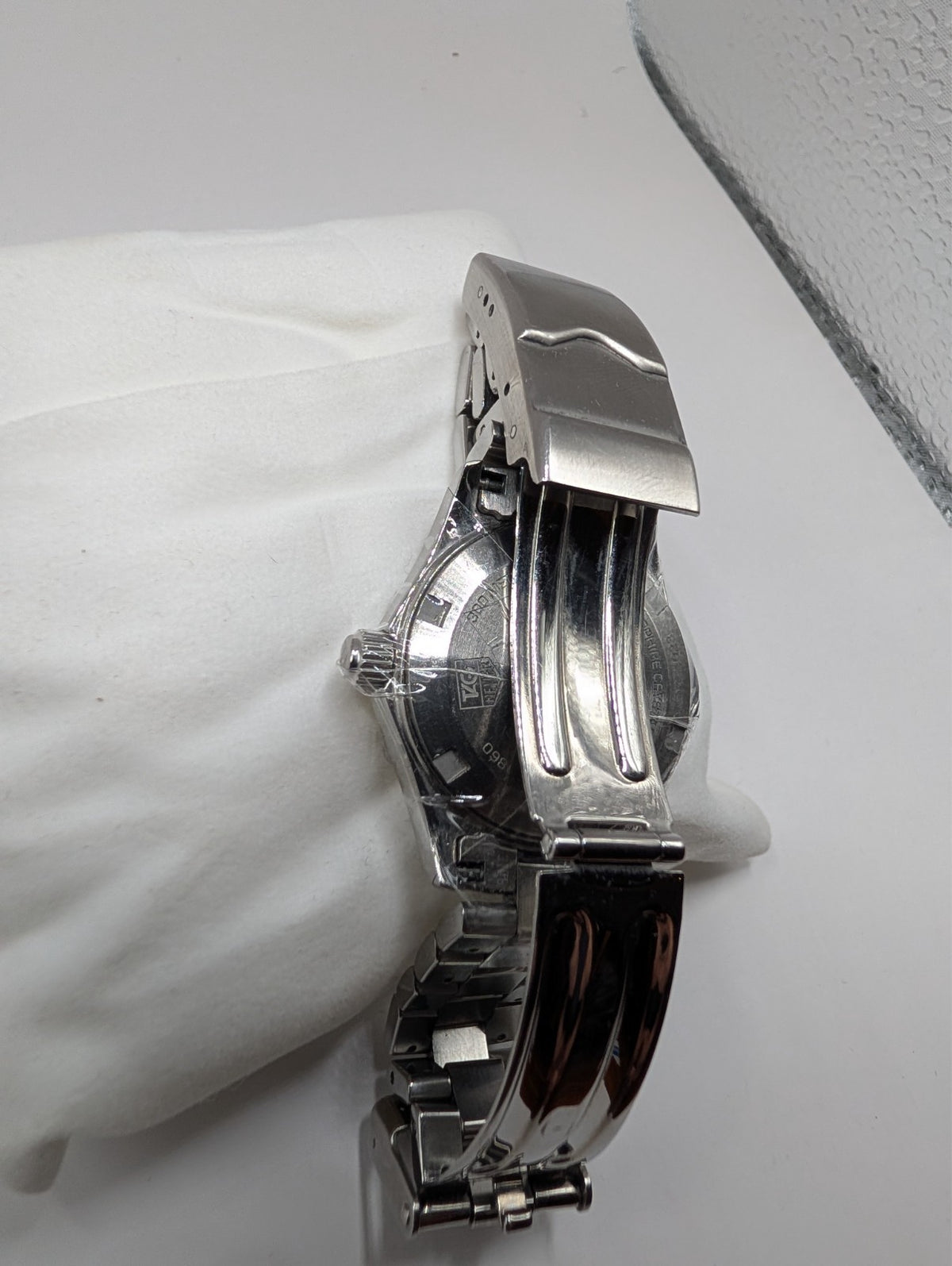 TAG Heuer Aquaracer WAF1410.BA0823 Black Dial 300M Women's Stainless Steel Watch