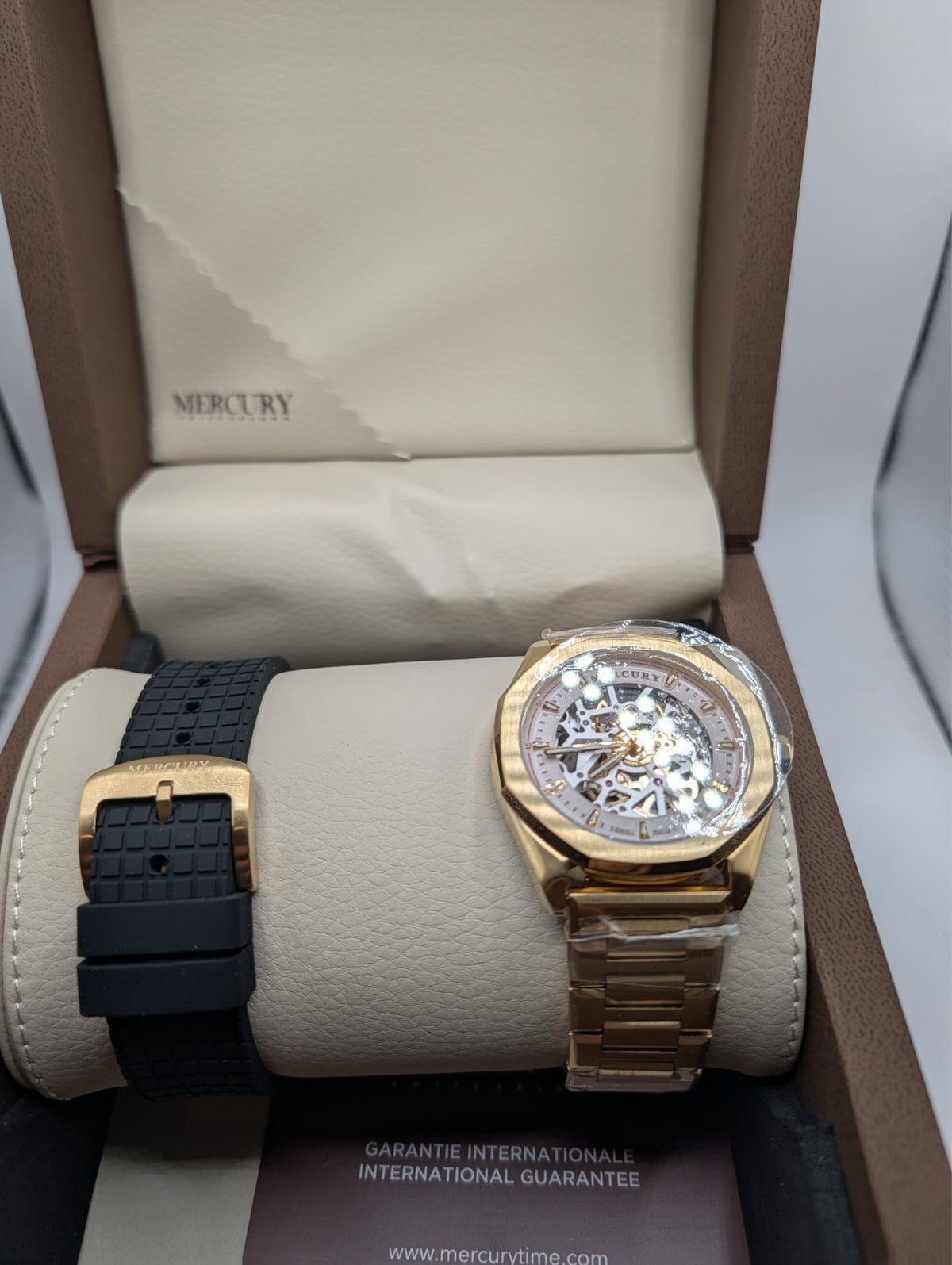 Mercury - Skeleton - Automatic Swiss Made Watch - MEA484SK-GG-2