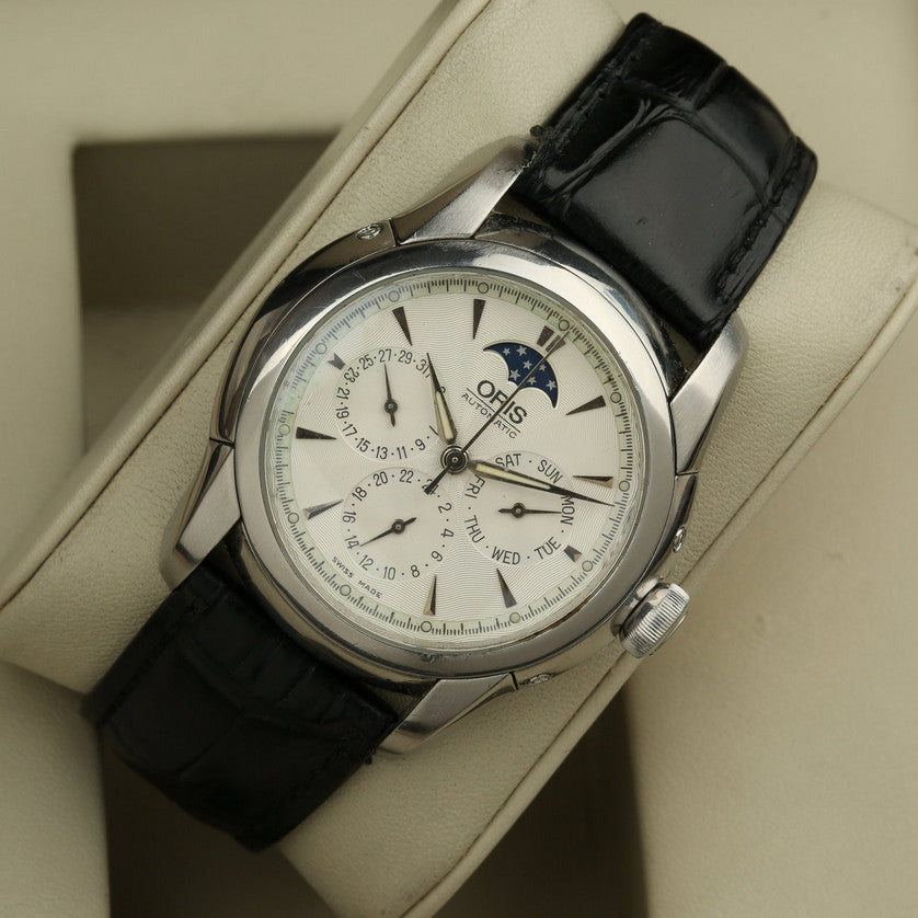 Oris Artelier Moon Phase 7546 Automatic Swiss Watch