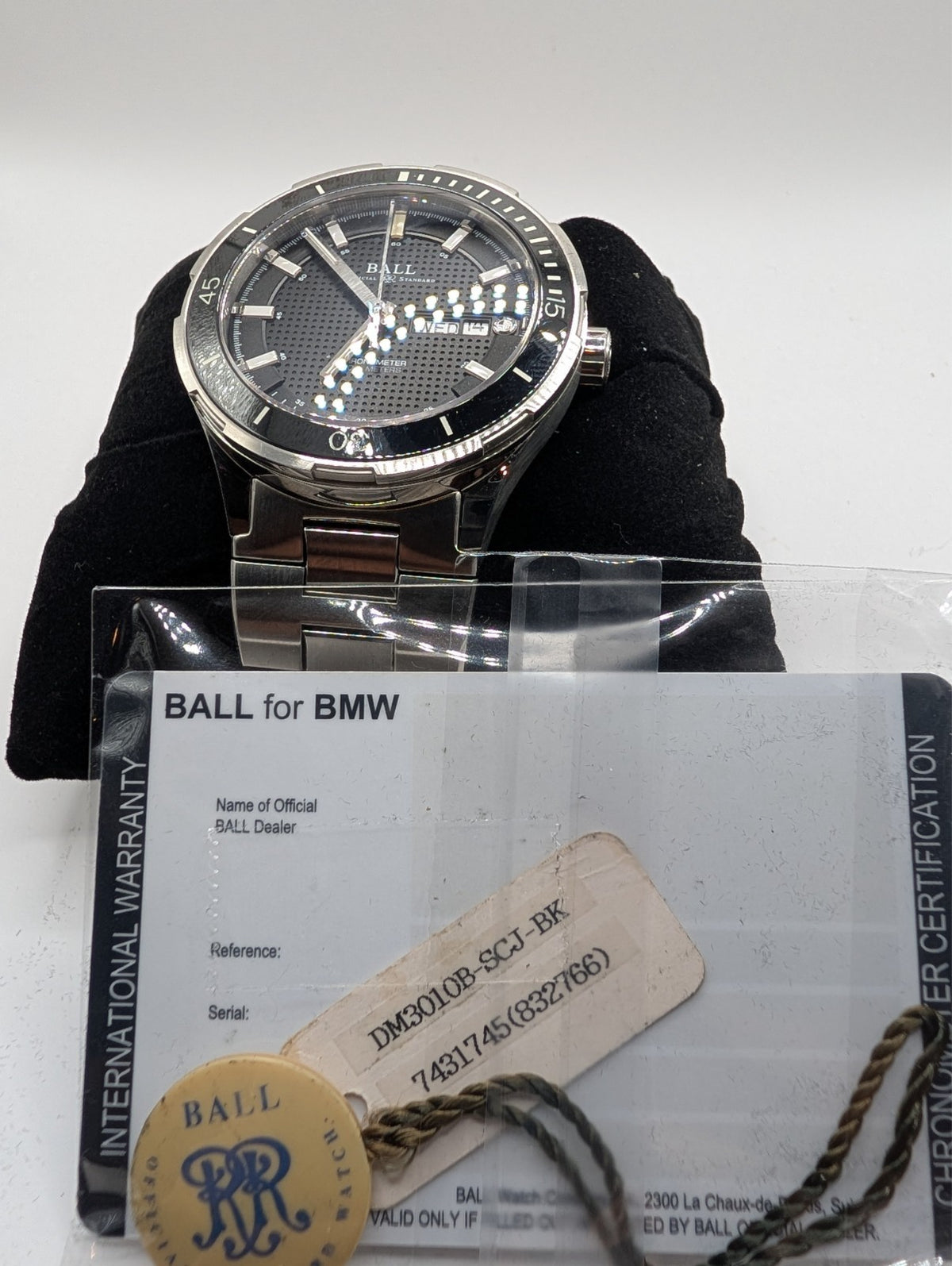 Ball Watch for BMW TimeTrekker Chronometer Automatic Serviced DM3010B-SCJ-BE