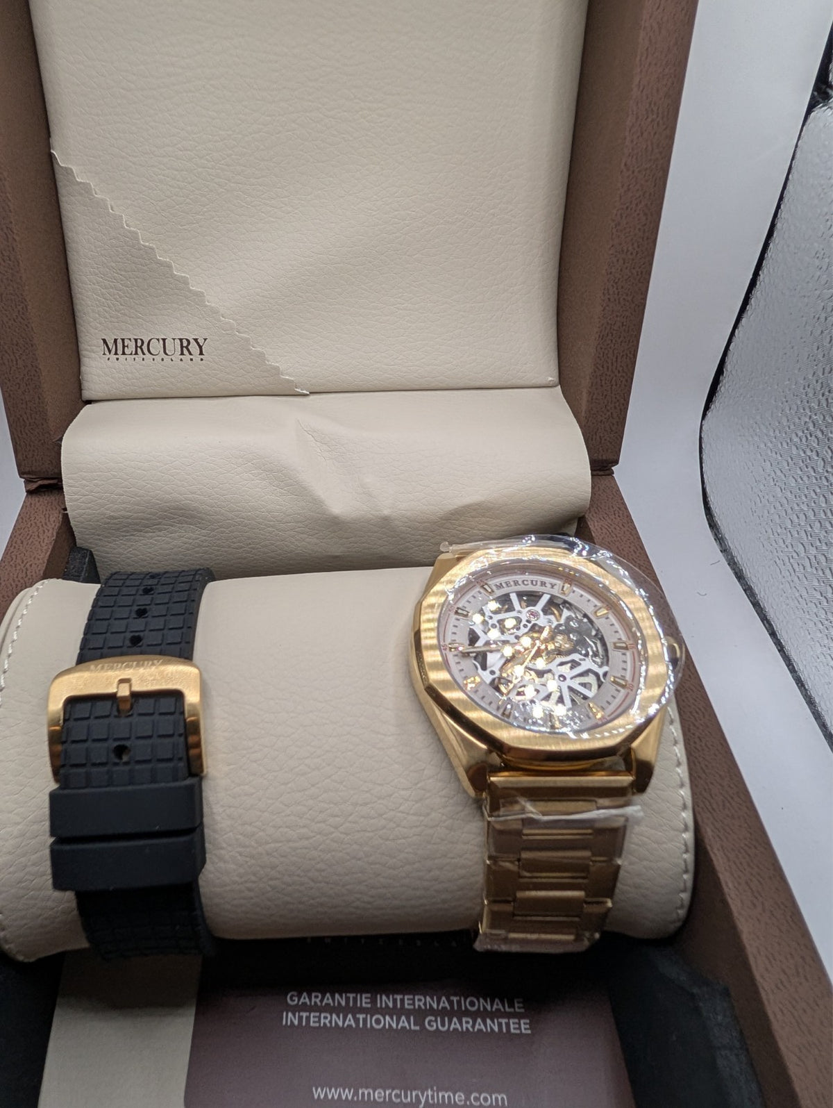 Mercury - Skeleton - Automatic Swiss Made Watch - MEA484SK-GG-2