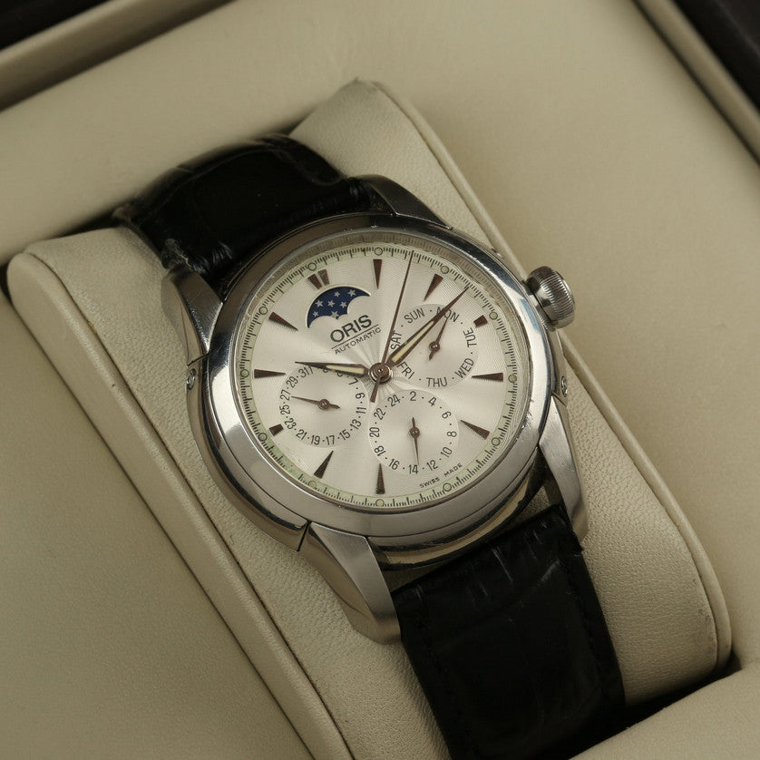 Oris Artelier Moon Phase 7546 Automatic Swiss Watch