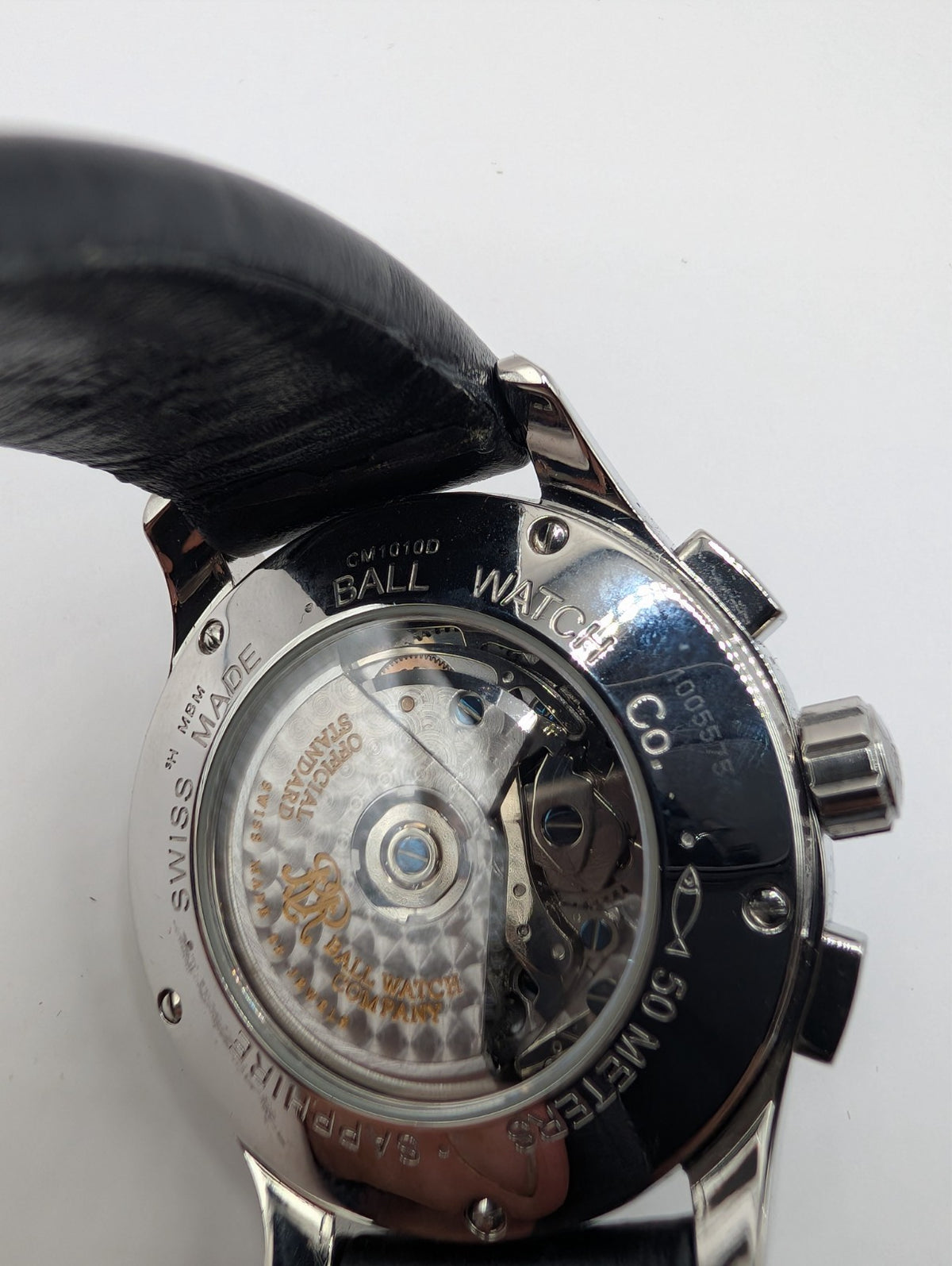BALL WATCH Trainmaster Pulse Meter CM1010D TO292920