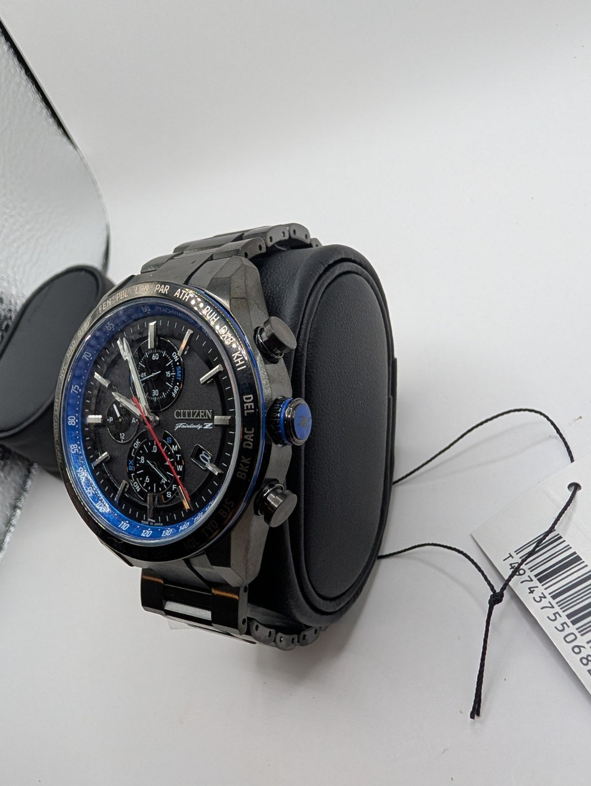 Citizen Attesa AT8185-89E Nissan Fairlady Z Blue Eco-Drive Titanium