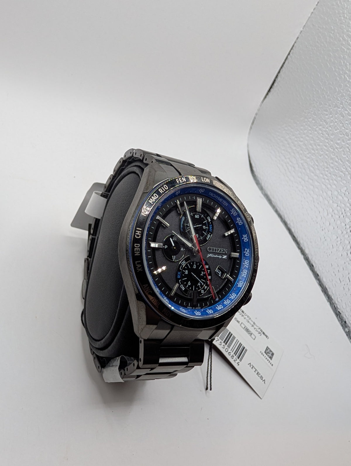 Citizen Attesa AT8185-89E Nissan Fairlady Z Blue Eco-Drive Titanium