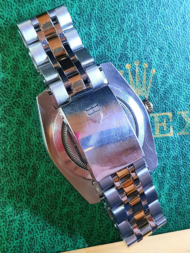 Tudor Classic Date+Day 41mm Gold Linen Dial Two-Tone Auto 23013 Customized