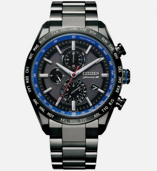 Citizen Attesa AT8185-97E Nissan Fairlady Z Blue Eco-Drive Titanium