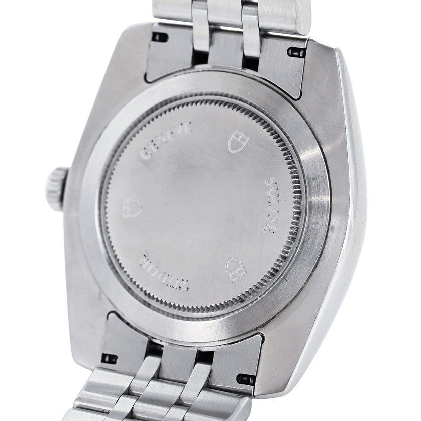 Tudor Classic Date+Day 39mm Black Factory Diamond Dial (Ref. 23010) – Box & Card