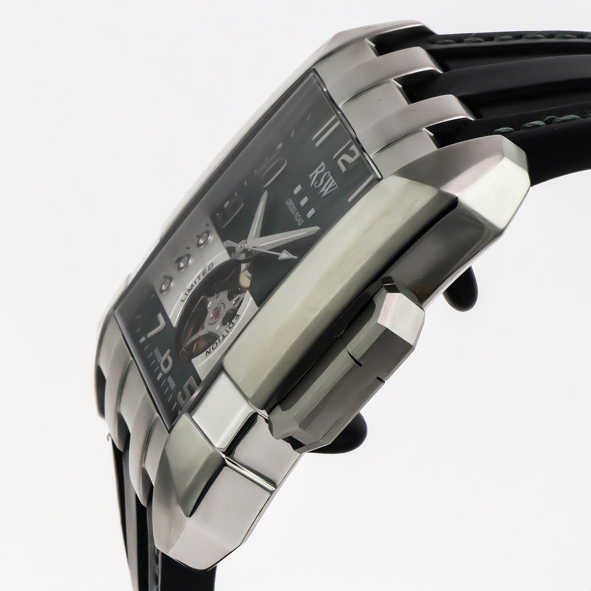 RSWA152OH-SL-12 Swiss Made RSW Cross Road Open Heart Automatic watch