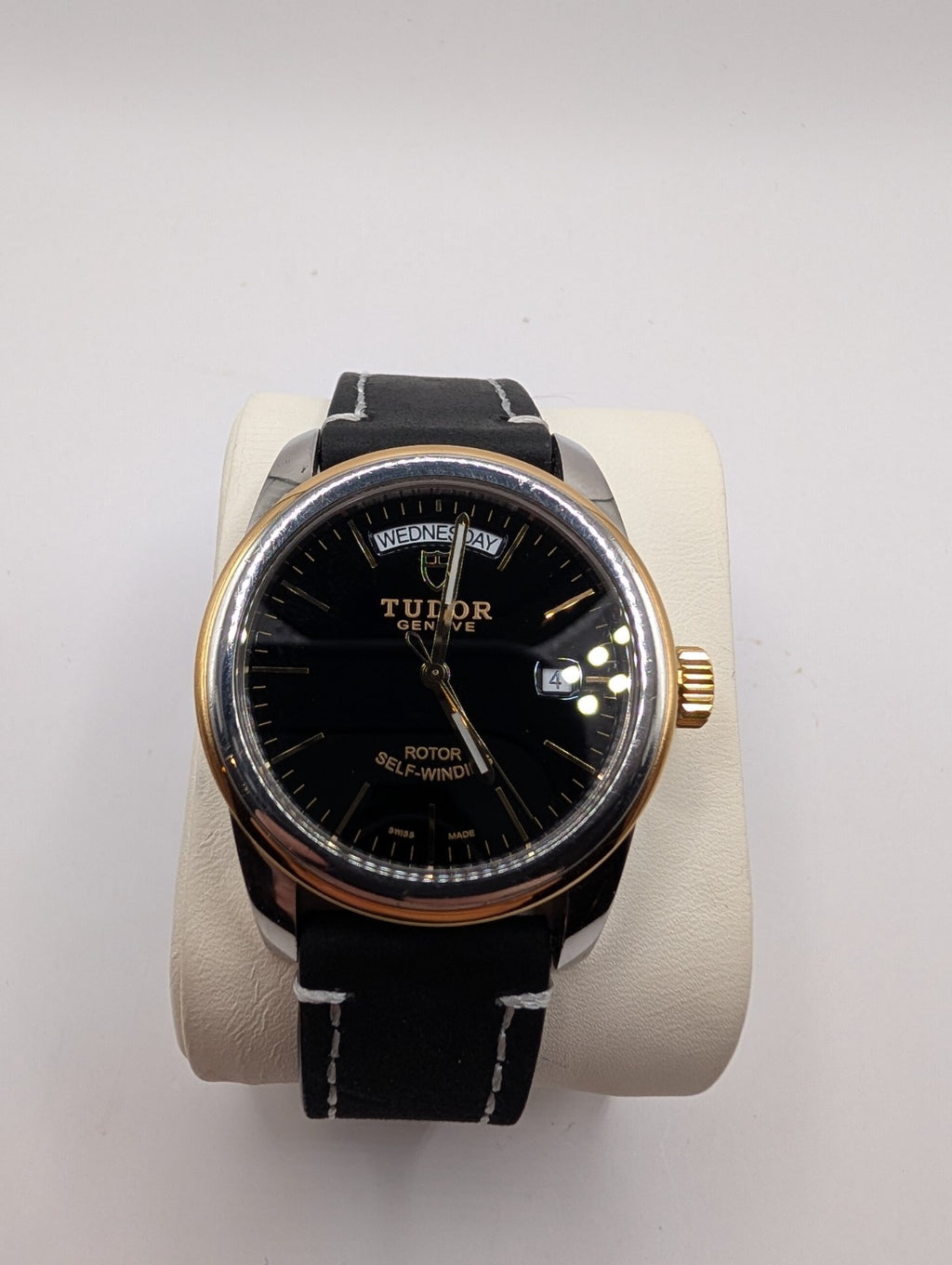 Tudor Glamour Date+Day 39mm Ref. 56003 Black Gilt Dial Custom / Aftermarket Part