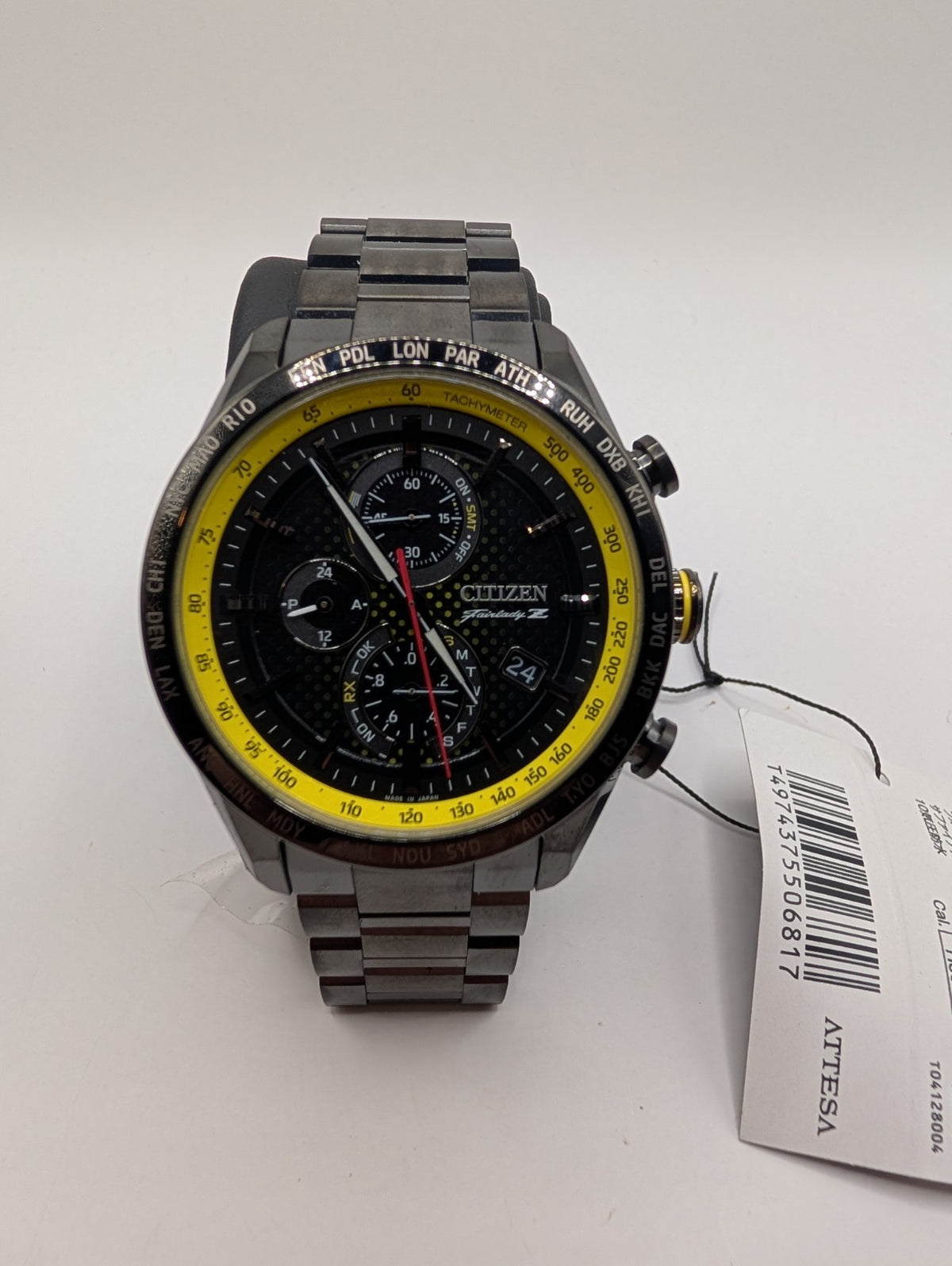 Citizen Nissan Fairlady Z Men's Black Watch - AT818589E